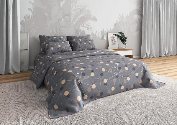 Бязь набивная с эффектом